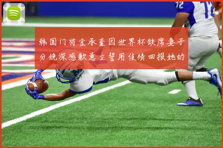 韩国门将金承奎因世界杯缺席妻子分娩深感歉意立誓用佳绩回报她的支持与爱
