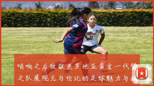 哨响之后致敬克罗地亚黄金一代梦之队展现无与伦比的足球魅力与精神